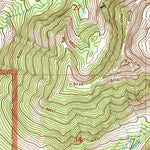 United States Geological Survey Homer Youngs Peak, MT-ID (1997, 24000-Scale) digital map