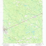 United States Geological Survey Homerville East, GA (1968, 24000-Scale) digital map