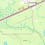 United States Geological Survey Homerville East, GA (1968, 24000-Scale) digital map