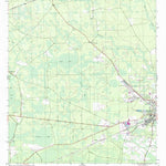 United States Geological Survey Homerville West, GA (1978, 24000-Scale) digital map