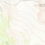 United States Geological Survey Homestake Reservoir, CO (1970, 24000-Scale) digital map