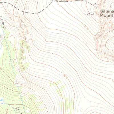 United States Geological Survey Homestake Reservoir, CO (1970, 24000-Scale) digital map