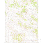 United States Geological Survey Homestead Draw, WY (1971, 24000-Scale) digital map