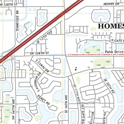 United States Geological Survey Homestead, FL (2021, 24000-Scale) digital map