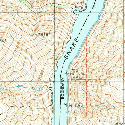 United States Geological Survey Homestead, OR-ID (1990, 24000-Scale) digital map
