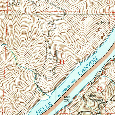 United States Geological Survey Homestead, OR-ID (2004, 24000-Scale) digital map
