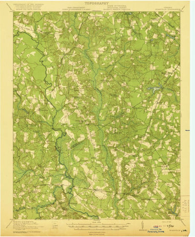 United States Geological Survey Homeville, VA (1920, 62500-Scale) digital map