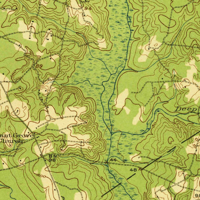 United States Geological Survey Homeville, VA (1920, 62500-Scale) digital map