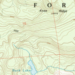 United States Geological Survey Homewood, CA (1992, 24000-Scale) digital map