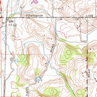 United States Geological Survey Homeworth, OH (1960, 24000-Scale) digital map