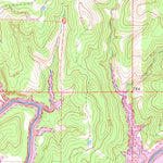 United States Geological Survey Hominy NE, OK (1966, 24000-Scale) digital map