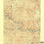 United States Geological Survey Hominy, OK (1912, 125000-Scale) digital map