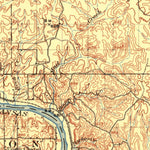 United States Geological Survey Hominy, OK (1912, 125000-Scale) digital map