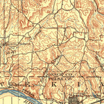 United States Geological Survey Hominy, OK (1912, 125000-Scale) digital map