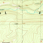 United States Geological Survey Hominy Peak, WY (1989, 24000-Scale) digital map
