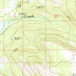 United States Geological Survey Hominy Peak, WY (1989, 24000-Scale) digital map