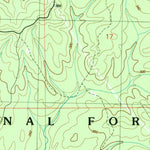United States Geological Survey Homochitto, MS (1988, 24000-Scale) digital map
