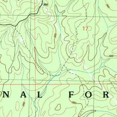 United States Geological Survey Homochitto, MS (1988, 24000-Scale) digital map