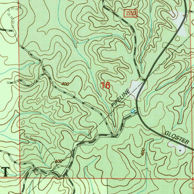 United States Geological Survey Homochitto, MS (2000, 24000-Scale) digital map