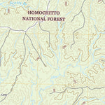 United States Geological Survey Homochitto, MS (2021, 24000-Scale) digital map