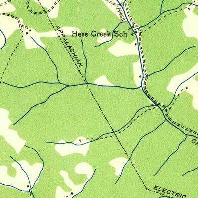 United States Geological Survey Honaker, VA (1935, 24000-Scale) digital map