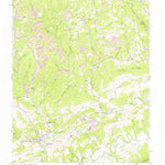 United States Geological Survey Honaker, VA (1968, 24000-Scale) digital map