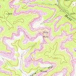 United States Geological Survey Honaker, VA (1968, 24000-Scale) digital map