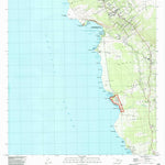 United States Geological Survey Honaunau, HI (1996, 24000-Scale) digital map