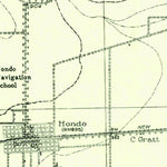 United States Geological Survey Hondo, TX (1956, 62500-Scale) digital map