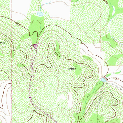 United States Geological Survey Hondo, TX (1970, 24000-Scale) digital map