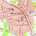 United States Geological Survey Honea Path, SC (1970, 24000-Scale) digital map