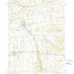 United States Geological Survey Honeoye Falls, NY (1971, 24000-Scale) digital map