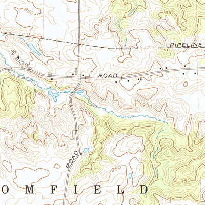 United States Geological Survey Honeoye Falls, NY (1971, 24000-Scale) digital map