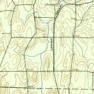 United States Geological Survey Honeoye, NY (1901, 62500-Scale) digital map