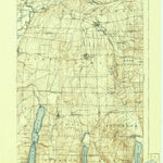 United States Geological Survey Honeoye, NY (1904, 62500-Scale) digital map