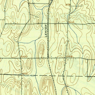 United States Geological Survey Honeoye, NY (1904, 62500-Scale) digital map