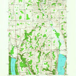 United States Geological Survey Honeoye, NY (1951, 24000-Scale) digital map