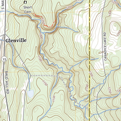 United States Geological Survey Honeoye, NY (2023, 24000-Scale) digital map
