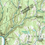 United States Geological Survey Honesdale, PA-NY (1986, 100000-Scale) digital map