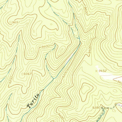 United States Geological Survey Honey Boy Ranch, NM (1961, 24000-Scale) digital map
