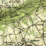 United States Geological Survey Honey Brook, PA (1941, 62500-Scale) digital map