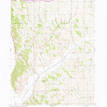 United States Geological Survey Honey Creek, IA (1957, 24000-Scale) digital map