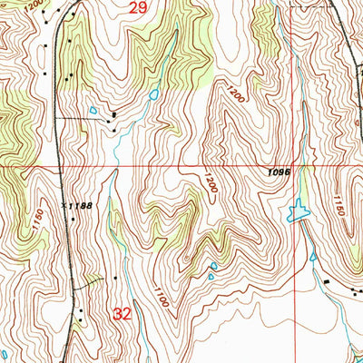 United States Geological Survey Honey Creek, IA (1994, 24000-Scale) digital map