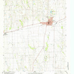 United States Geological Survey Honey Grove, TX (1984, 24000-Scale) digital map