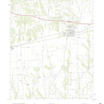 United States Geological Survey Honey Grove, TX (2022, 24000-Scale) digital map