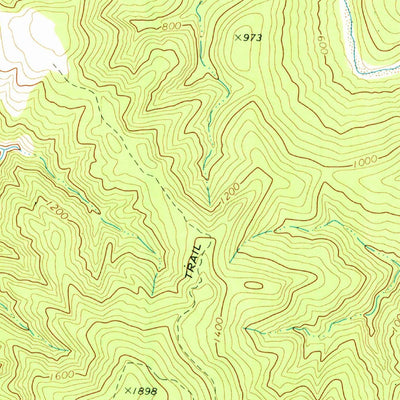 United States Geological Survey Honeydew, CA (1970, 24000-Scale) digital map