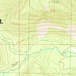 United States Geological Survey Honeymoon Lake, ID (1990, 24000-Scale) digital map