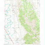United States Geological Survey Honeyville, UT (1961, 24000-Scale) digital map