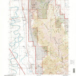 United States Geological Survey Honeyville, UT (1998, 24000-Scale) digital map