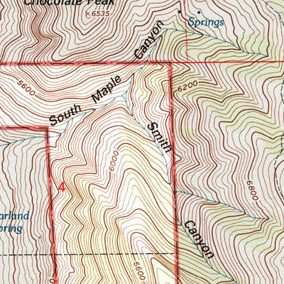 United States Geological Survey Honeyville, UT (1998, 24000-Scale) digital map